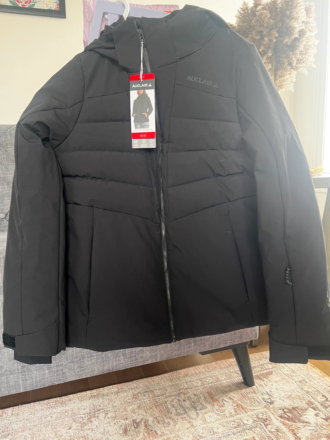 Auclair Women's Puffer Jacket - Black, Medium