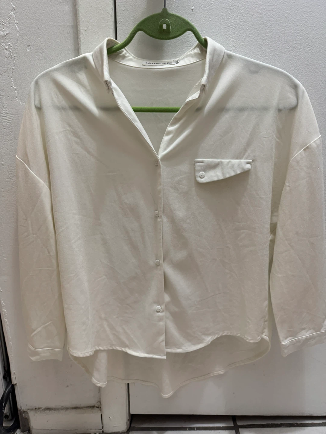 White Button Up Shirt - photo 5