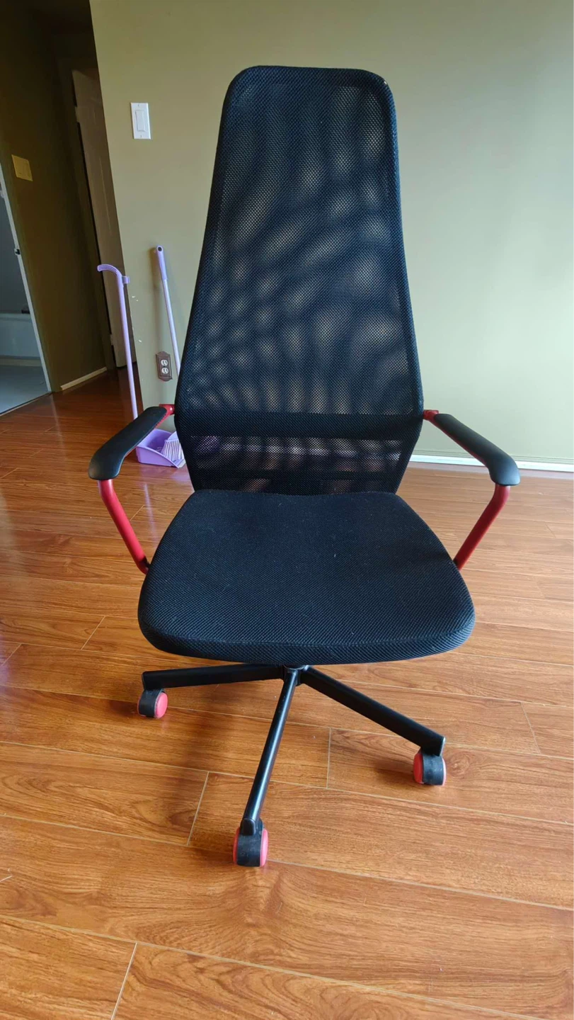 IKEA HUVDSPELARE Gaming Chair - Black