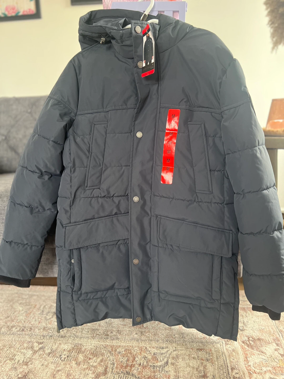 Heritage 63 Puffer Jacket - Black - Size M