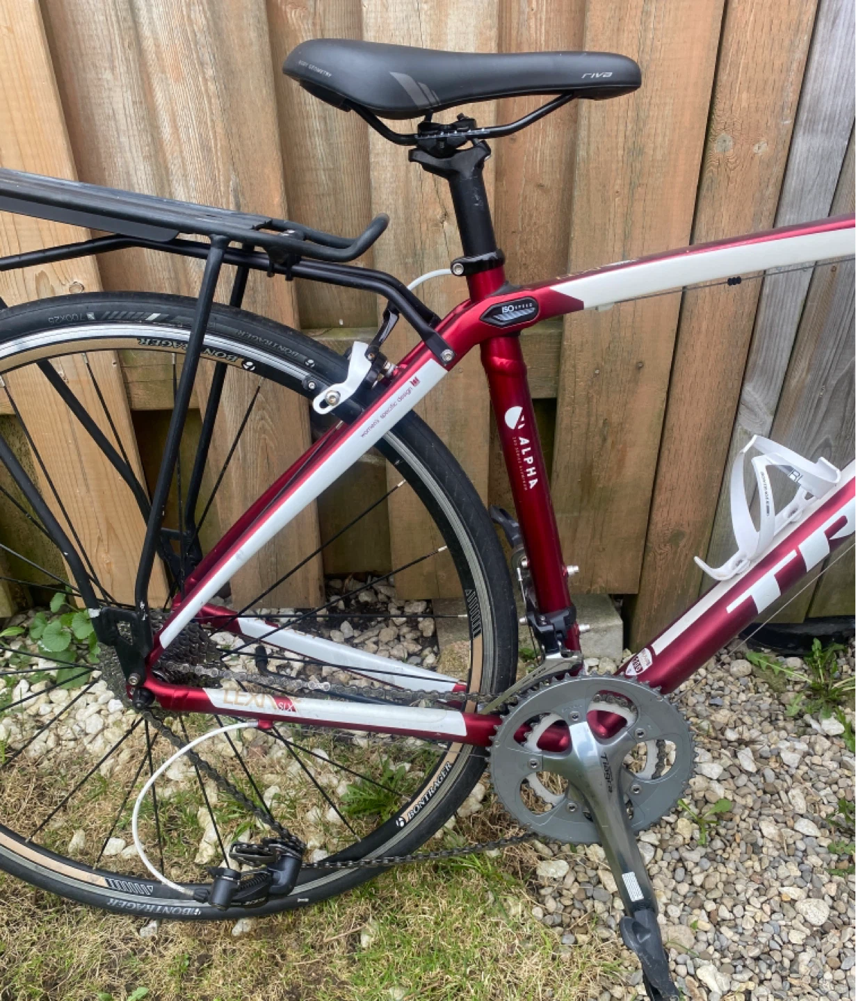 Trek Alpha Road Bike - Red/White - photo 2
