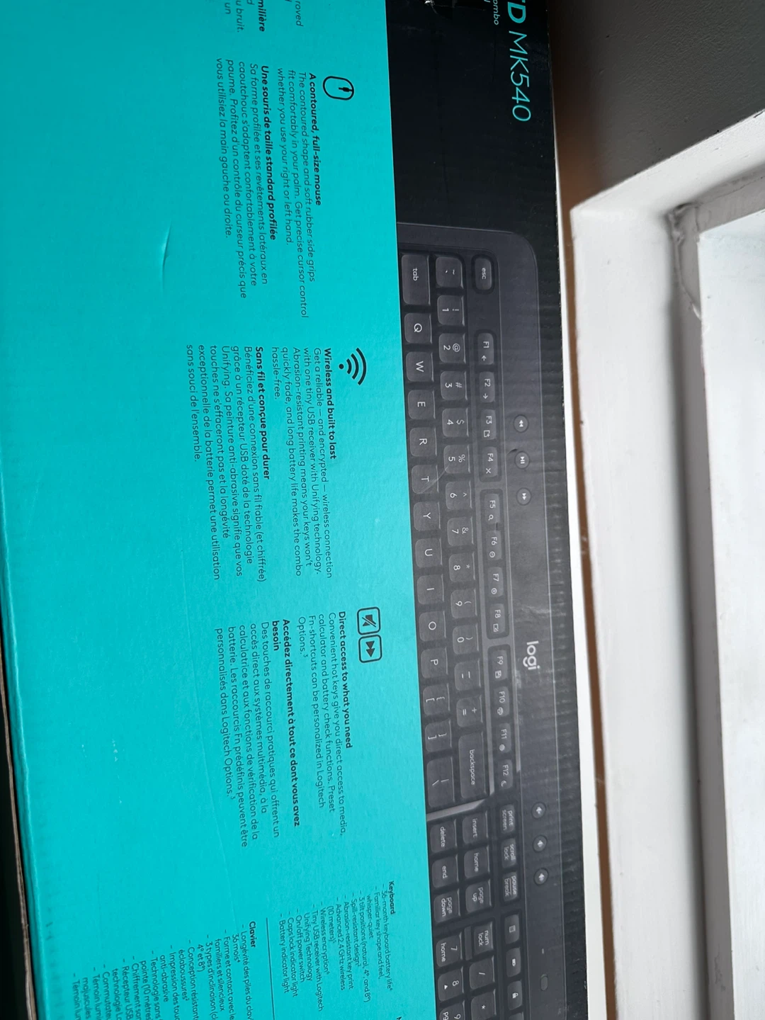 Logitech MK540 Wireless Keyboard and Mouse Combo - photo 2