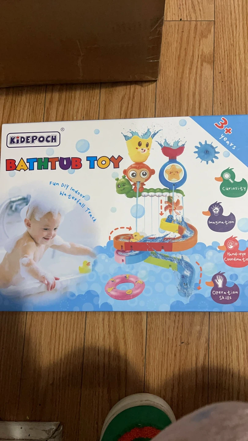 Brand New Bathtub Toy Fun DIY Indoor Waterfall Track