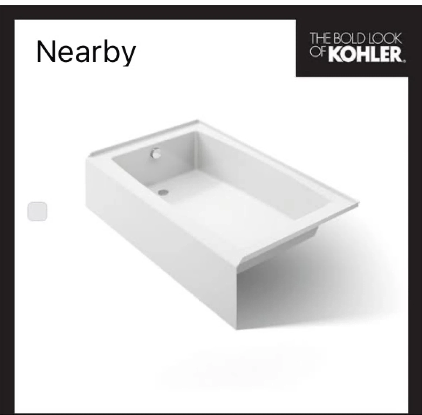 Kohler Entity Alcove Bathtub - White