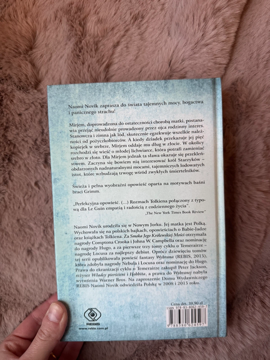 Hardcover Moc srebra by Naomi Novik - photo 2