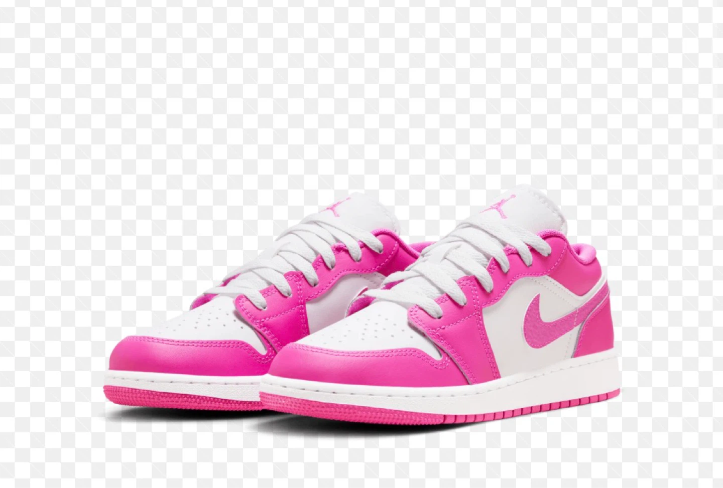Air Jordan 1 Low (GS) "Fire Pink" Sz 7Y