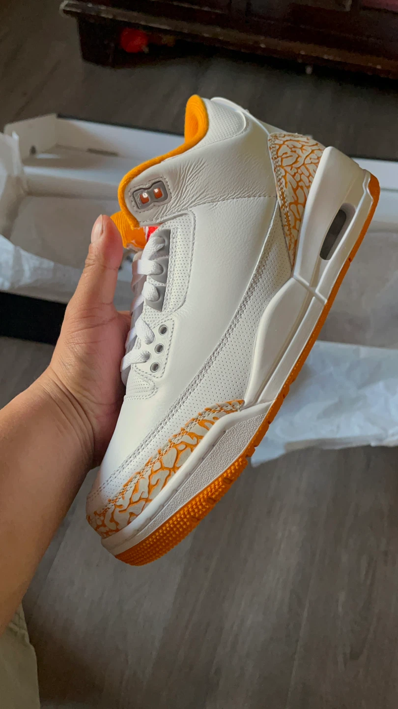 Air Jordan 3 Retro Orange  Peel - photo 4