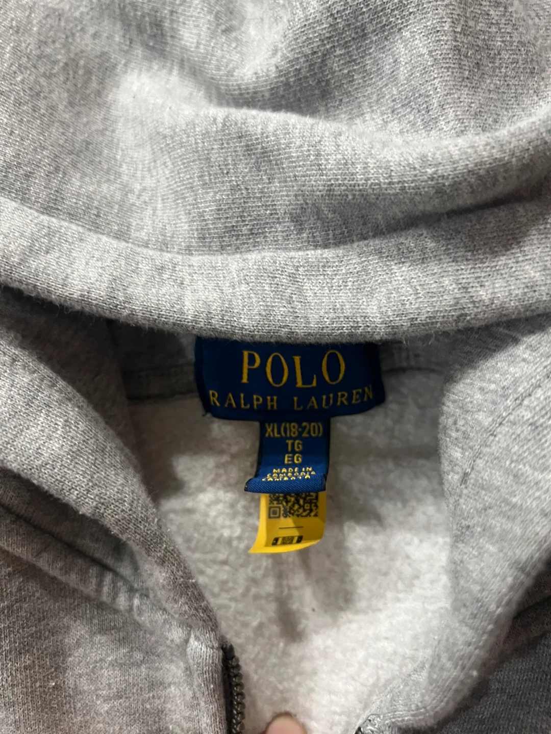 Polo zip  up kids XL - photo 2