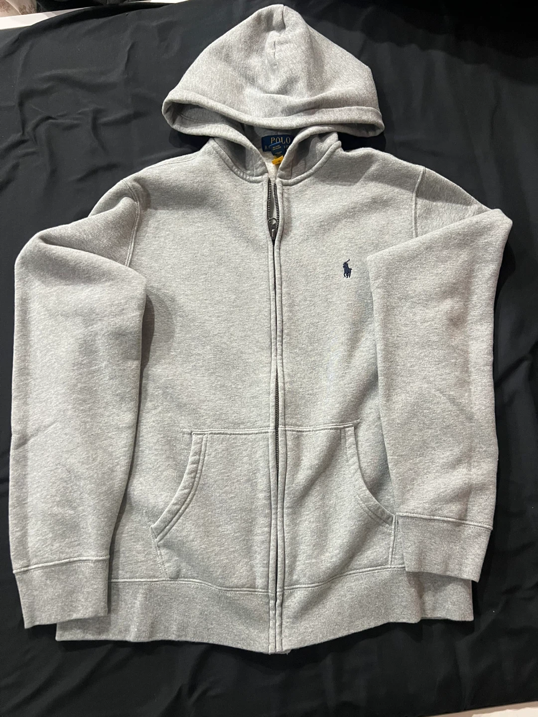 Polo zip  up kids XL