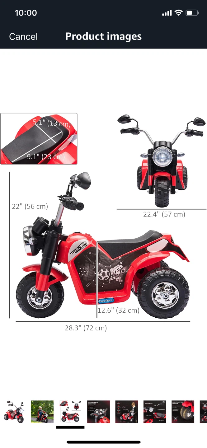 Kids Ride-On Motorcycle - photo 3