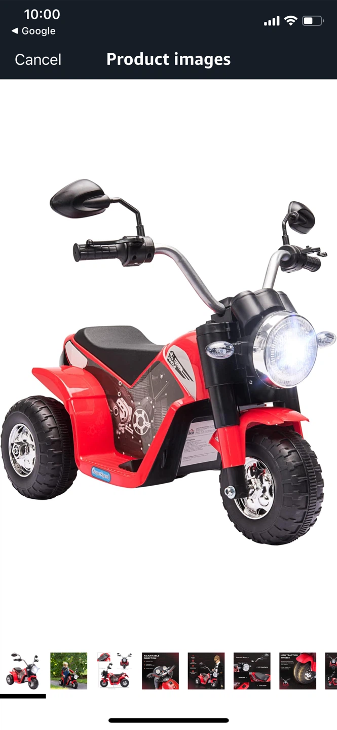 Kids Ride-On Motorcycle - photo 2