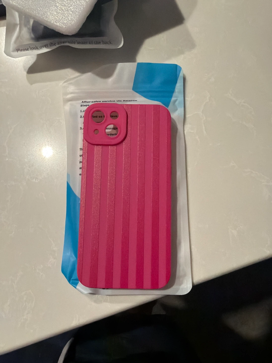 Pink Striped Phone Case Ip 14 plus - photo 2