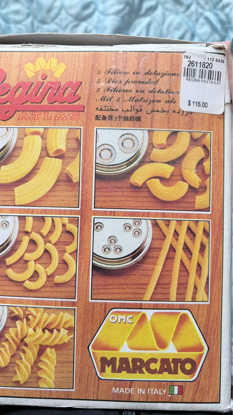 Regina Atlas Pasta Extruder - photo 3