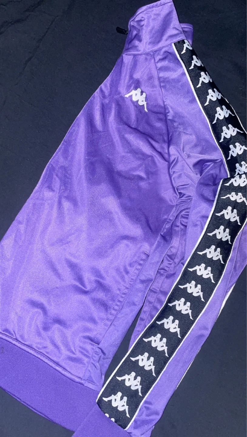 Purple Kappa Track Jacket