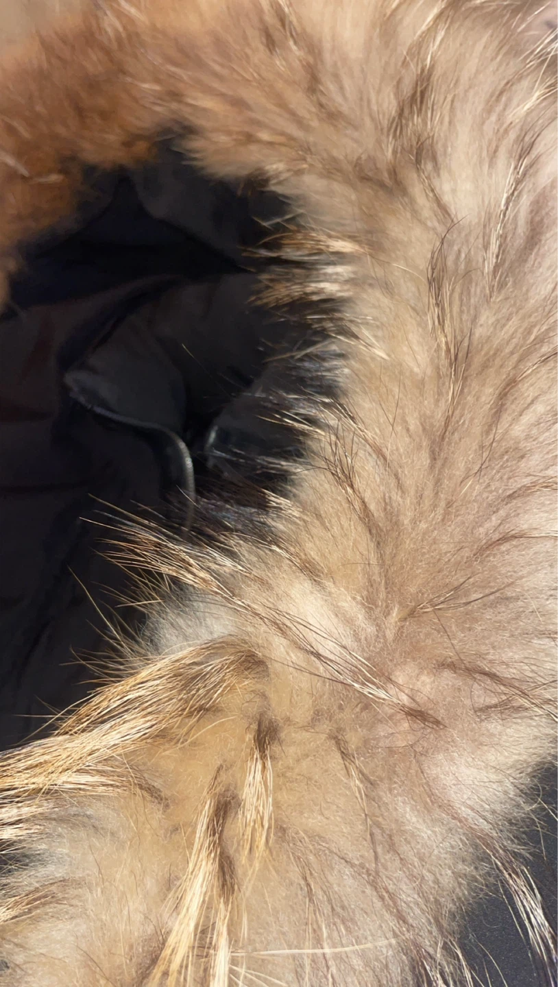 RUDSAK Black Winter Parka with Fur Hood - photo 2