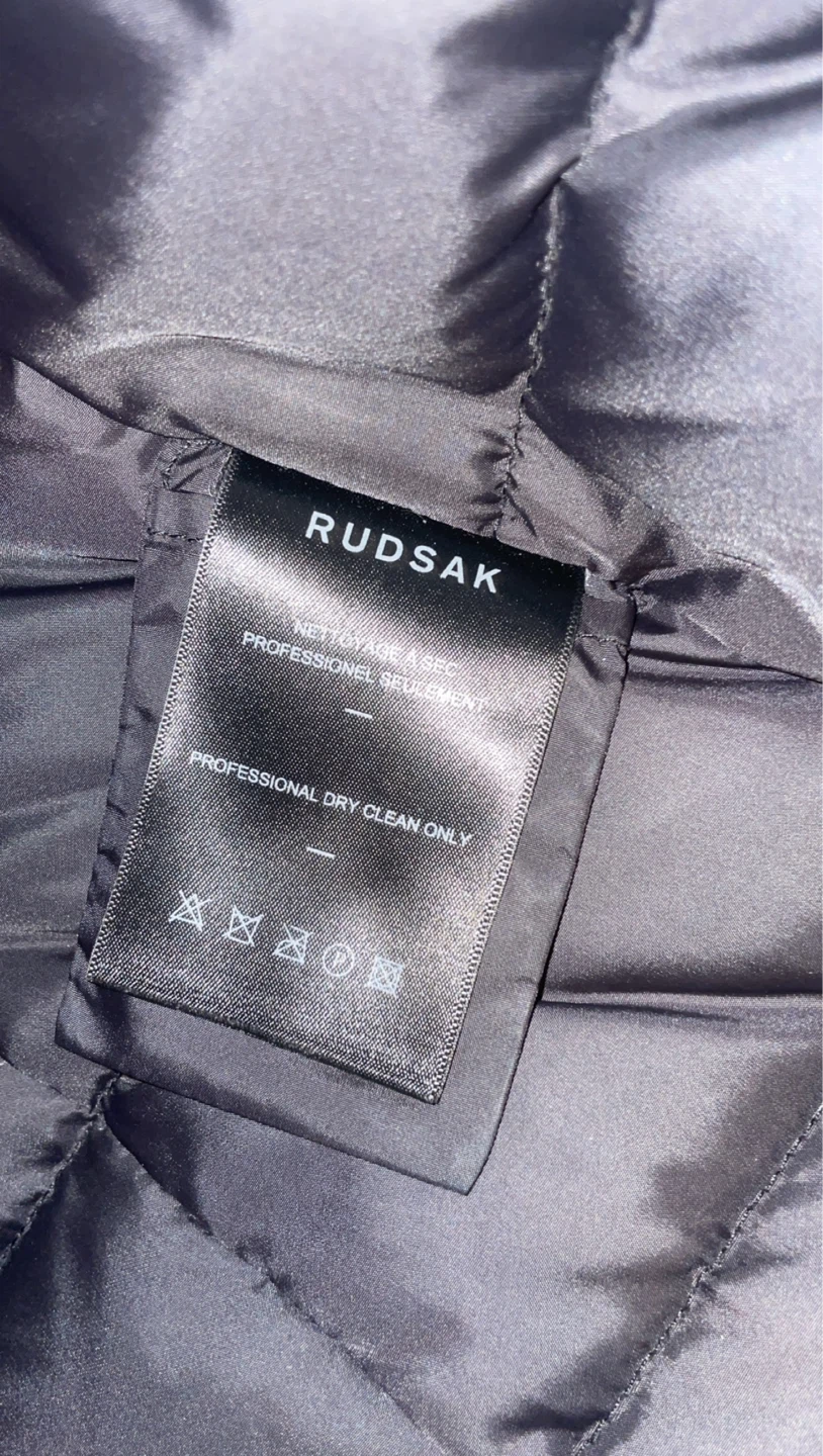 RUDSAK Black Winter Parka with Fur Hood - photo 4