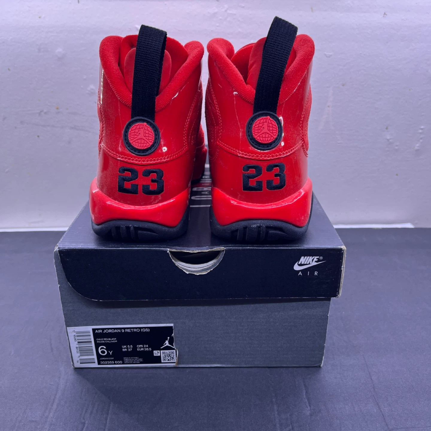 Nike Air Jordan 9 Retro (GS) Red Size 6Y - photo 4