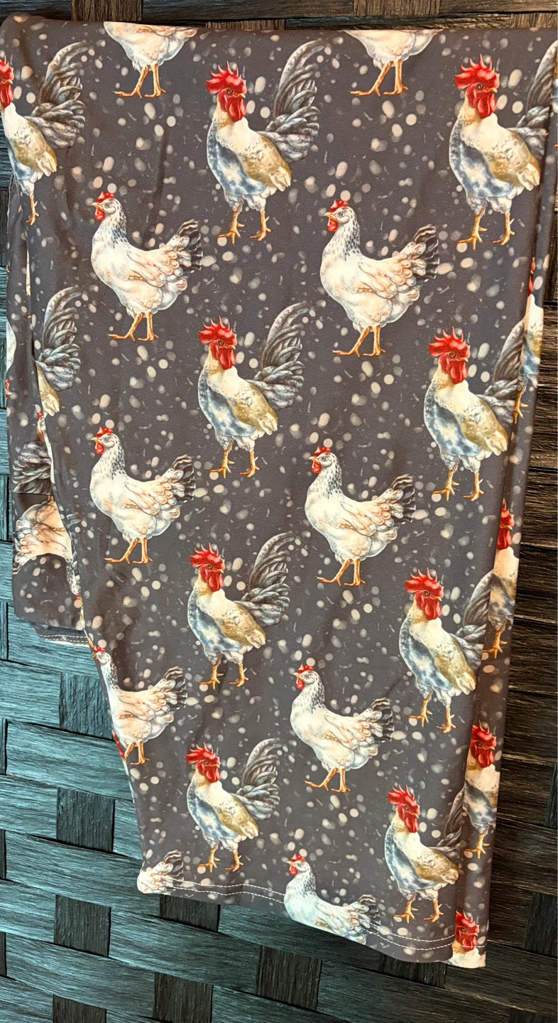 Women's Chicken Capris w/POCKETS