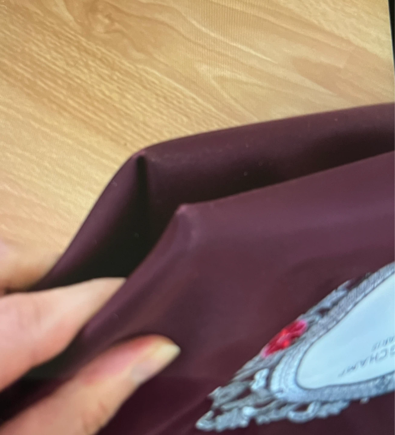 Limited Edition Longchamp Le Pliage Tote Bag - Burgundy - photo 5