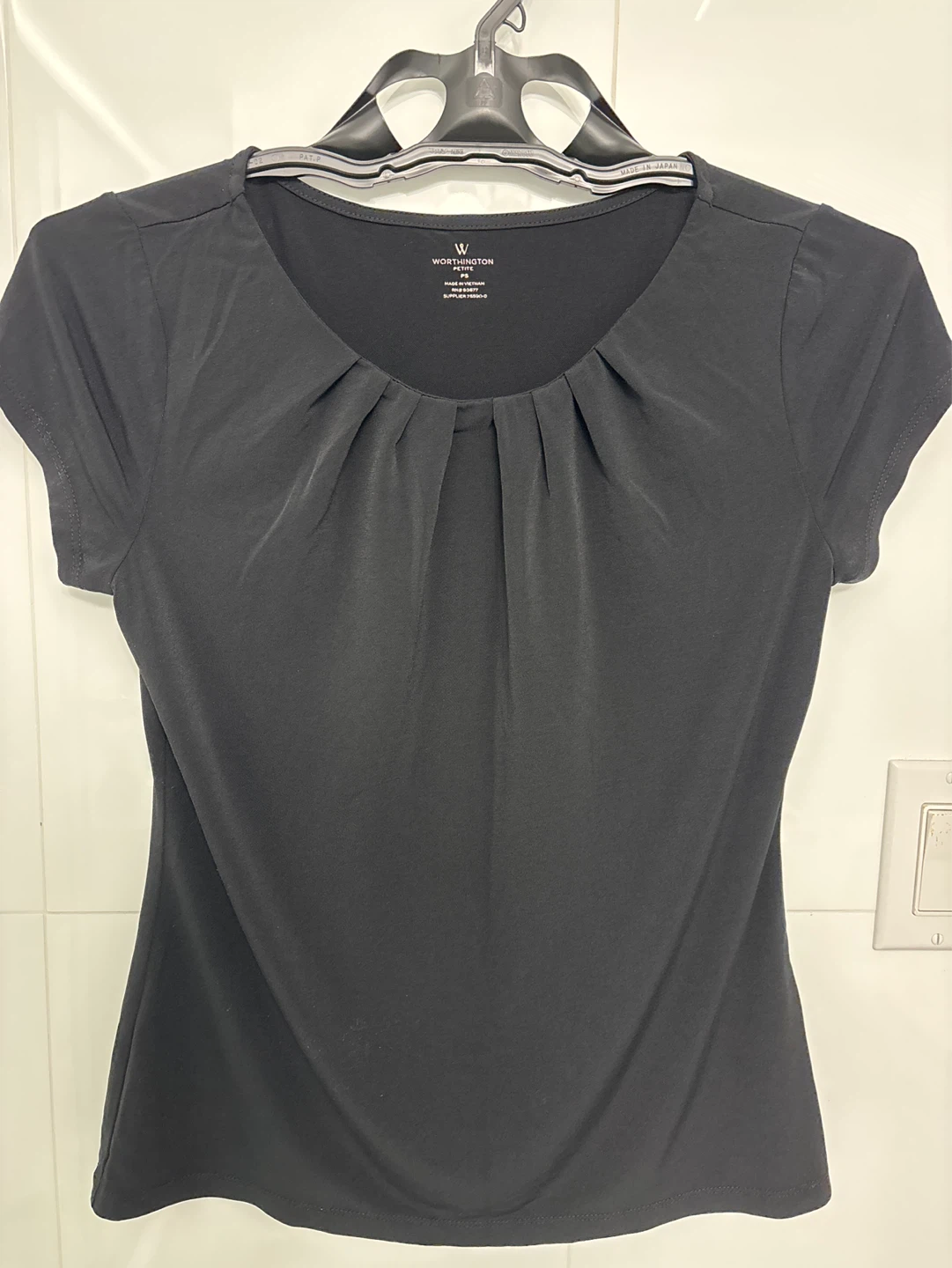 Black Worthington Short Sleeve PS
