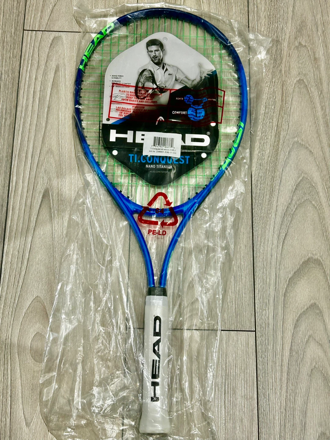 HEAD Ti. Conquest Nano Titanium Tennis Racquet - photo 3