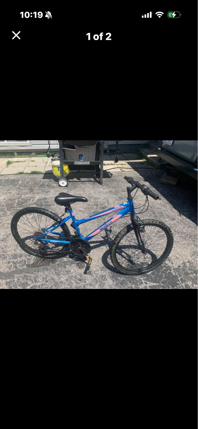 24” Movelo Blue Mountain Bike