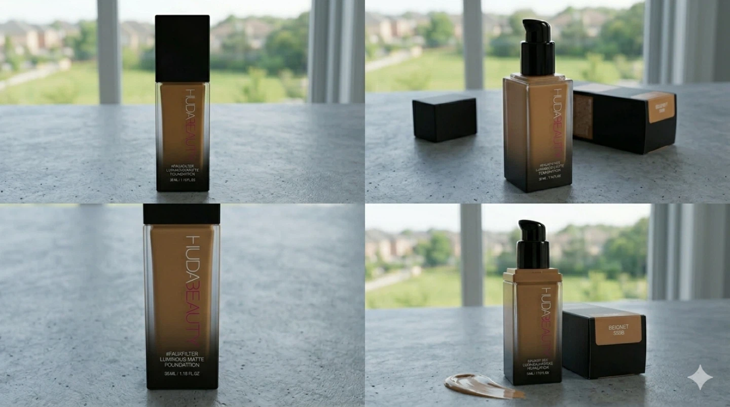 Huda Beauty #FauxFilter Luminous Matte Liquid Foundation - photo 2