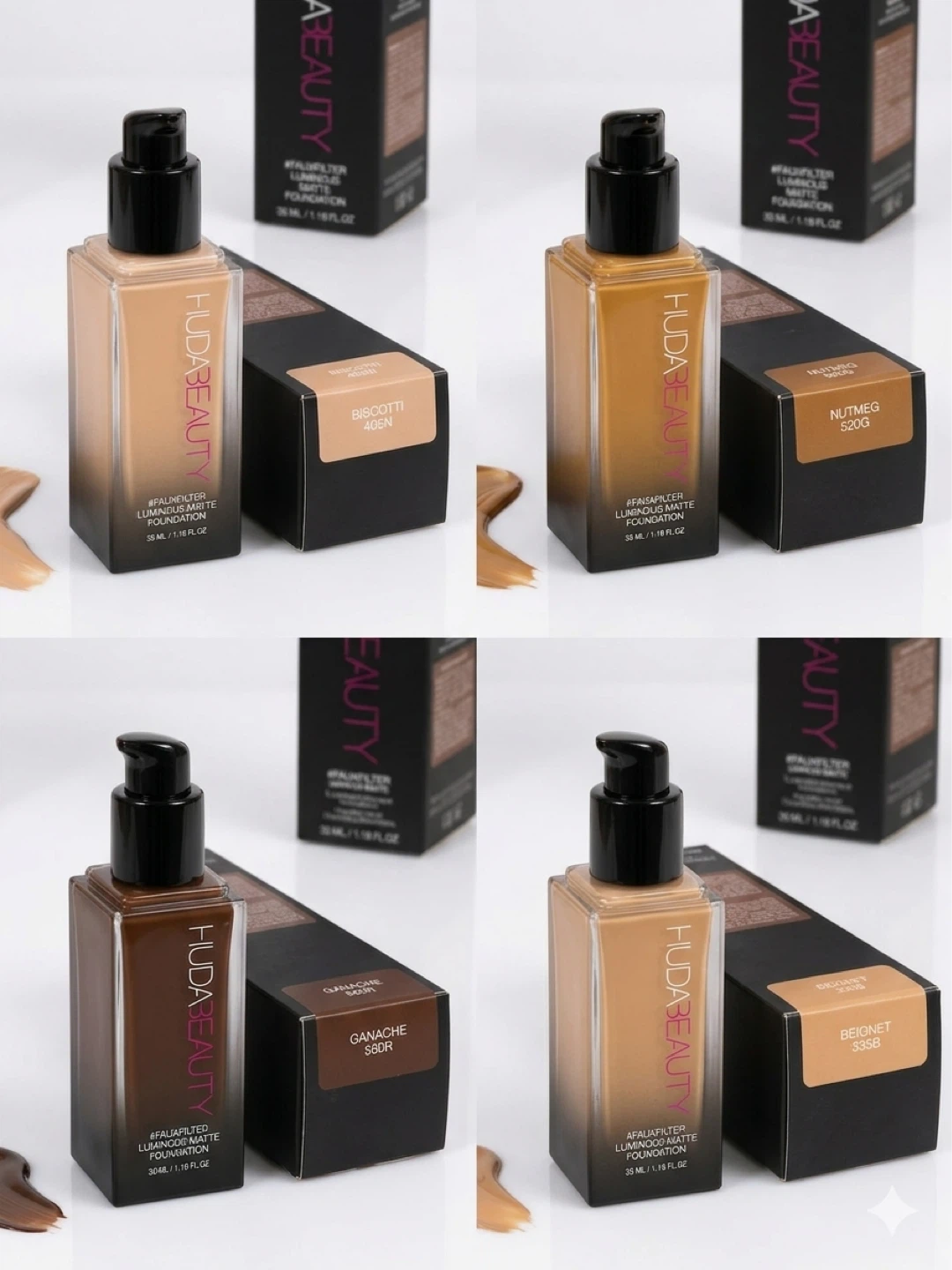 Huda Beauty #FauxFilter Luminous Matte Liquid Foundation - photo 3