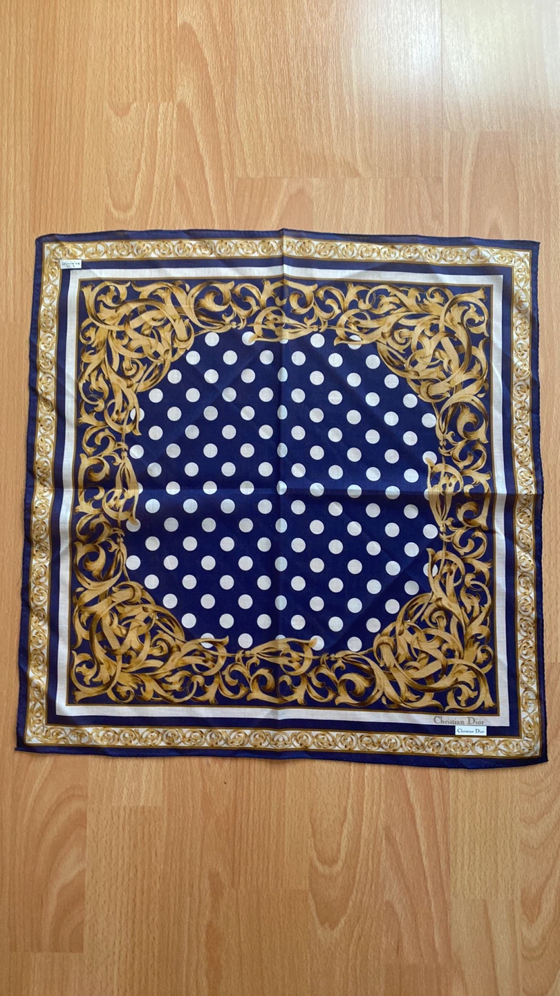 Christian Dior handkerchief scarf - photo 2