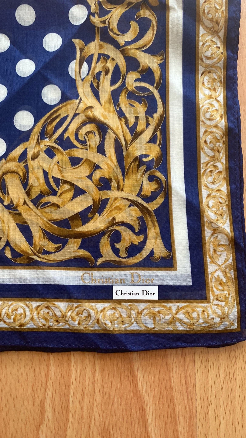 Christian Dior handkerchief scarf - photo 5