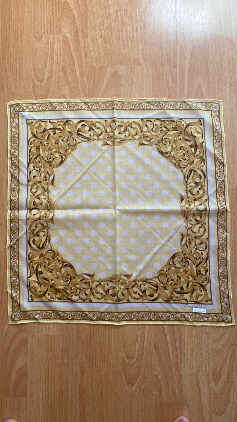 Christian Dior handkerchief scarf - photo 3