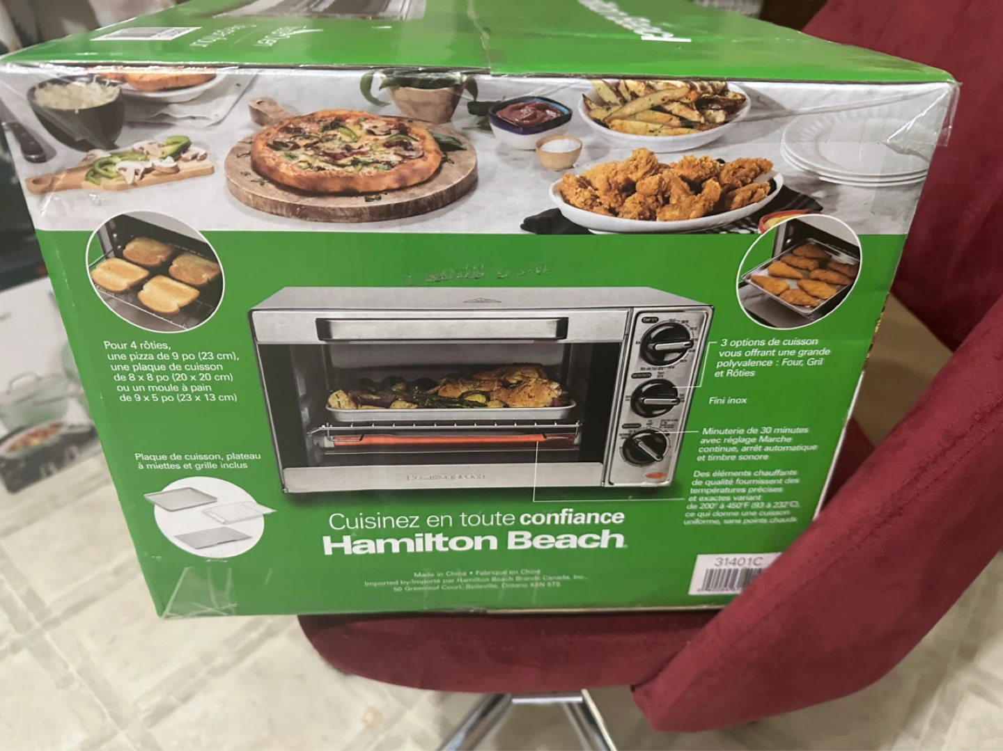 🌱 Brand new Hamilton Beach Toaster Oven - photo 2