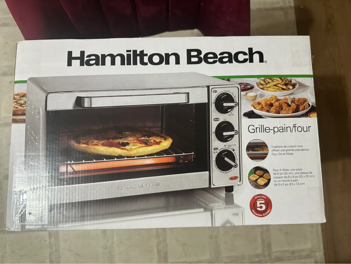 🌱 Brand new Hamilton Beach Toaster Oven