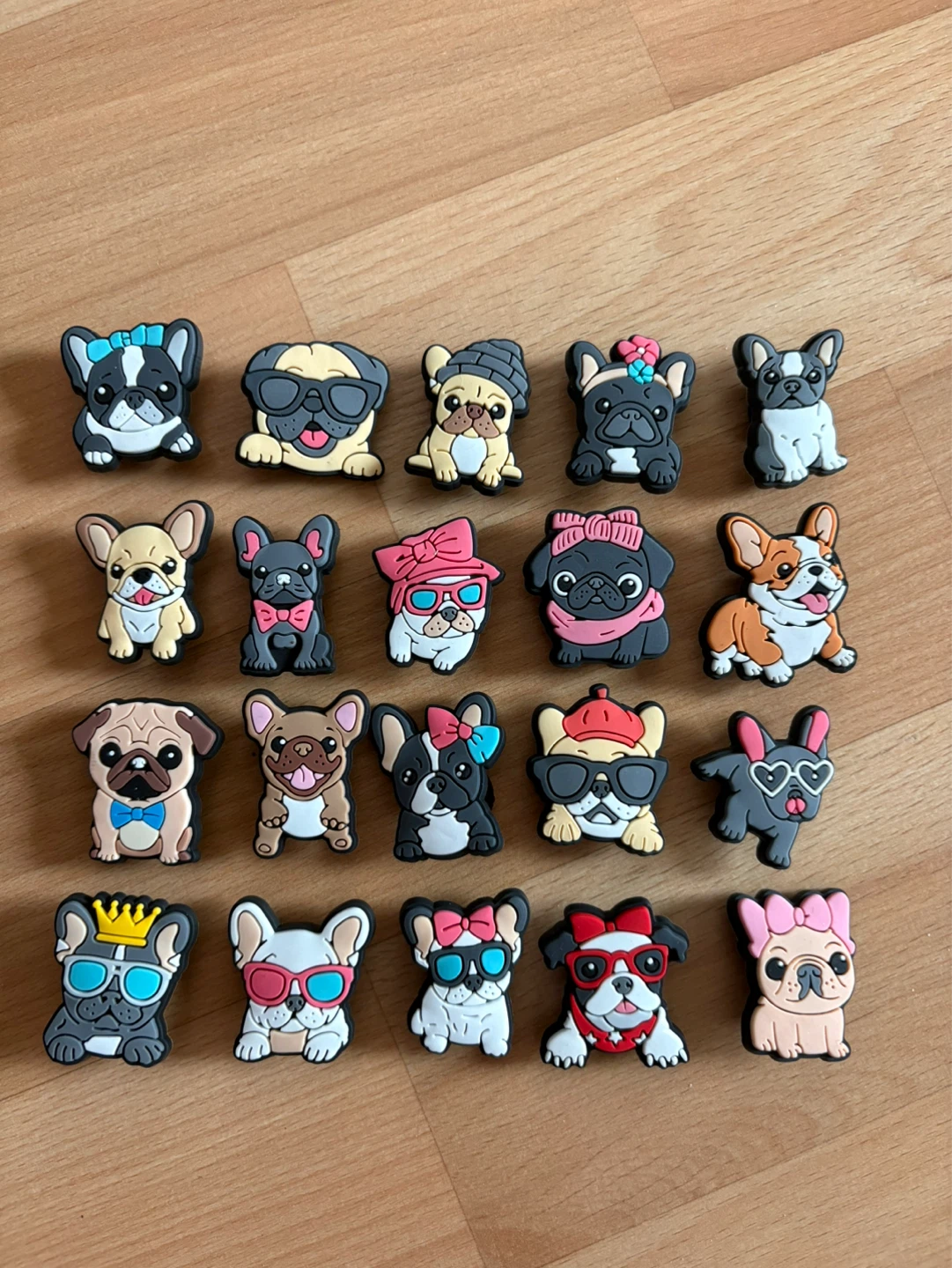 Soft Plastic Pet Dog Series Shoe Charms/Gibbitz
