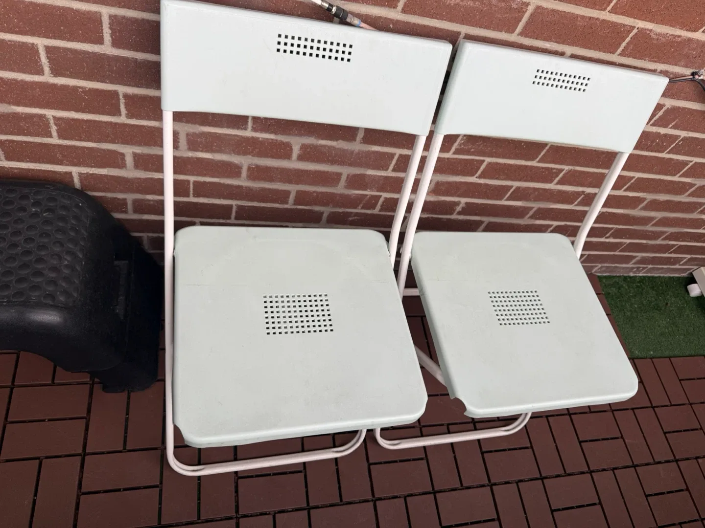 Ikea folding chairs