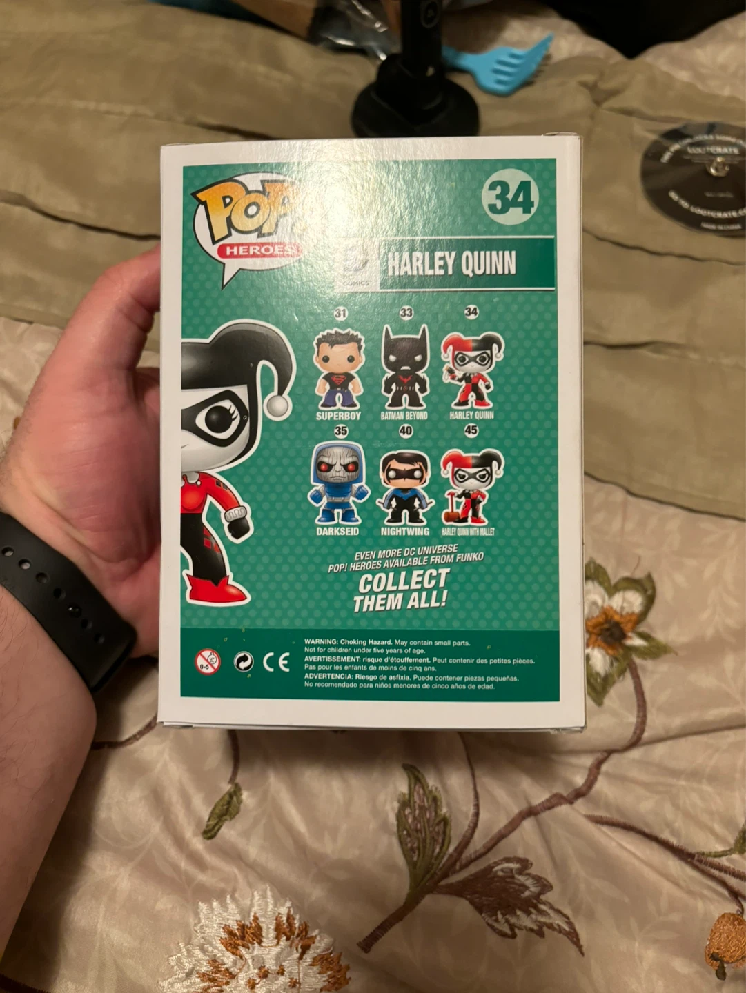 Funko Pop! Heroes Harley Quinn #34 Vinyl Figure - photo 3