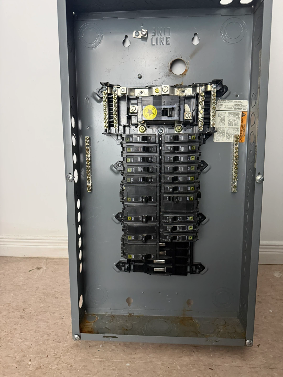 Square D Electrical Panel Box - photo 2