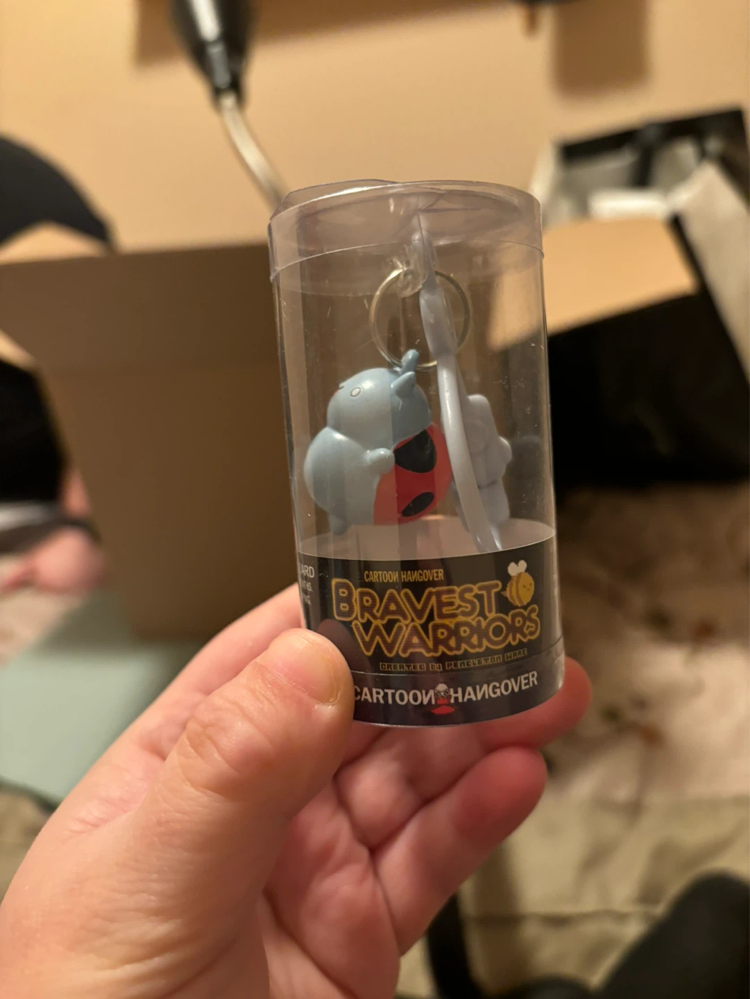 The bravest warriors cat bug bag clip