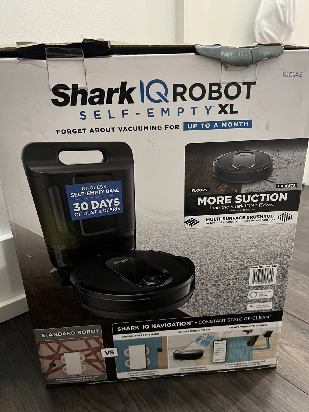 RSP 599$ Shark IQ Robot Self-Empty XL Robot Vacuum - photo 2