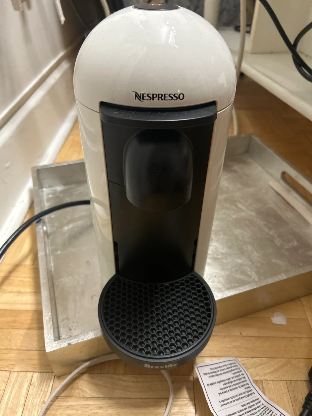 Nespresso with free serving tray