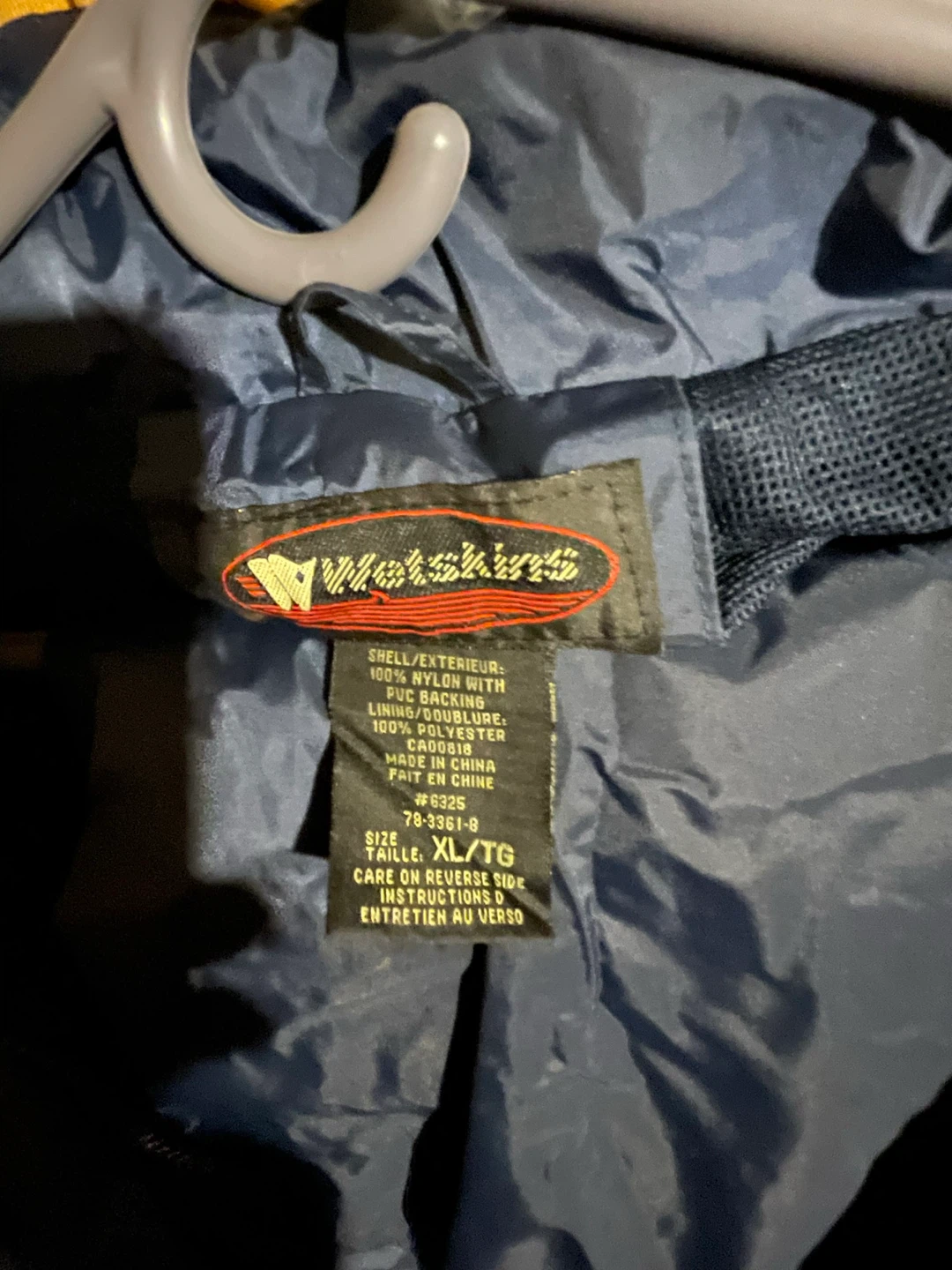 Wetskins Navy XL/TG Rain Suit Jacket & Pants Set - photo 3