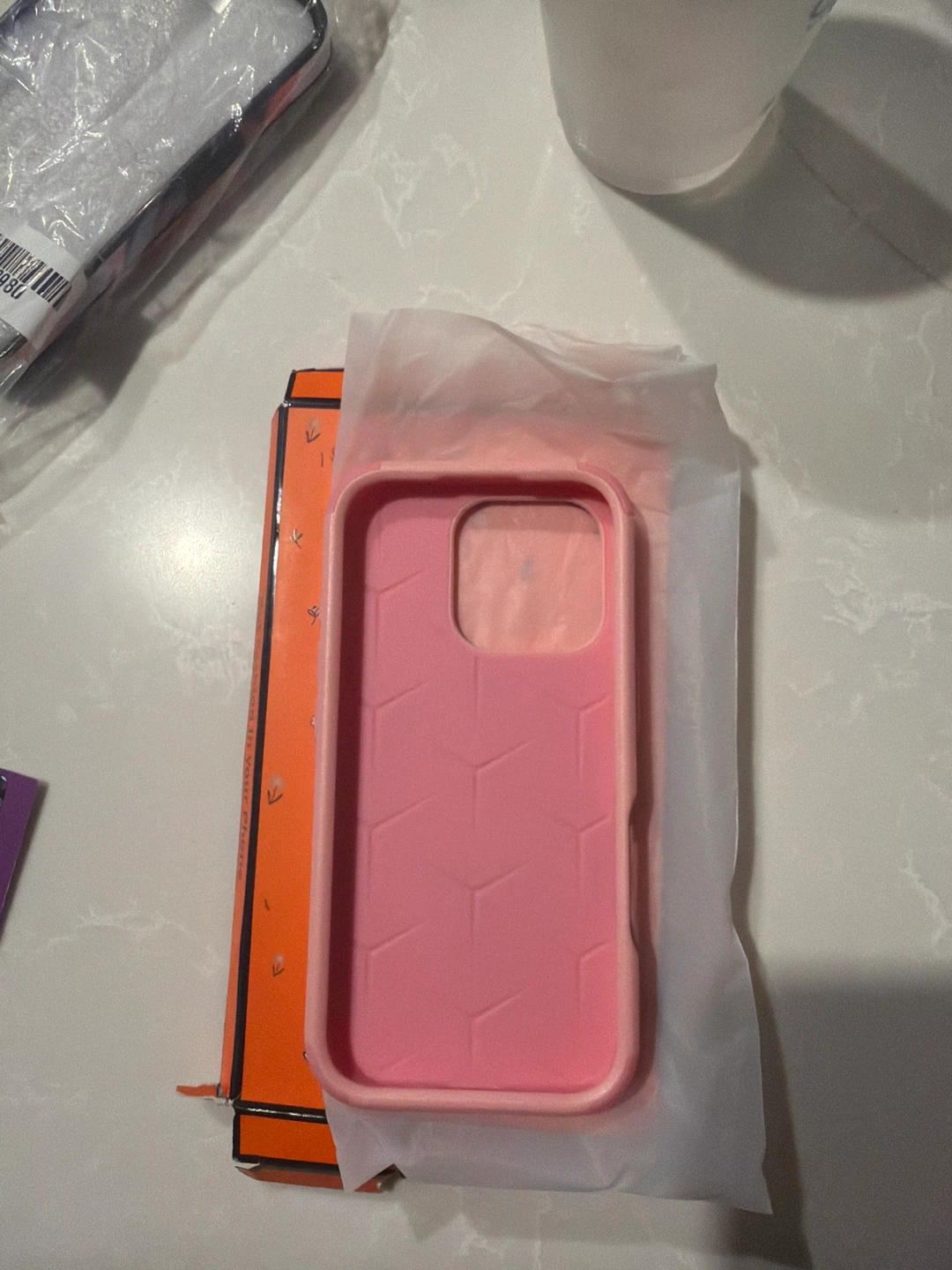 Pink Groovy Sticker IPhone 16 pro Case - photo 3