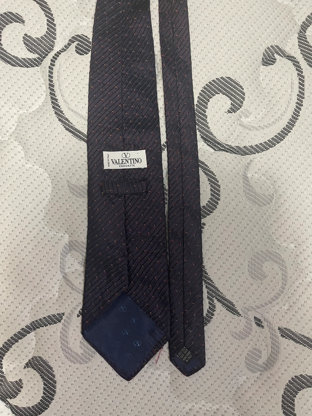 Valentino Cravatte Silk Tie