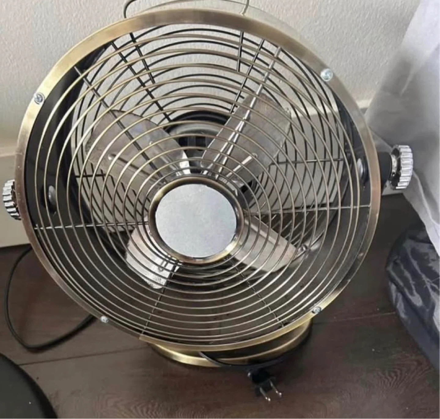 Vintage Style Desk Fan