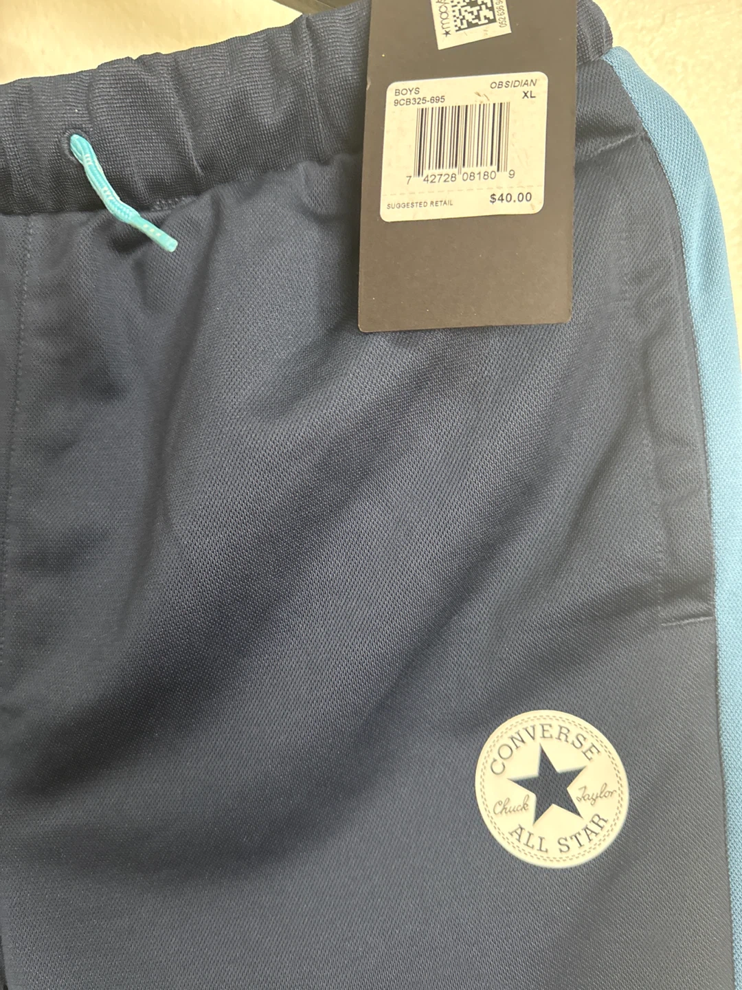 Converse Boys Track Pants XL Obsidian - photo 3