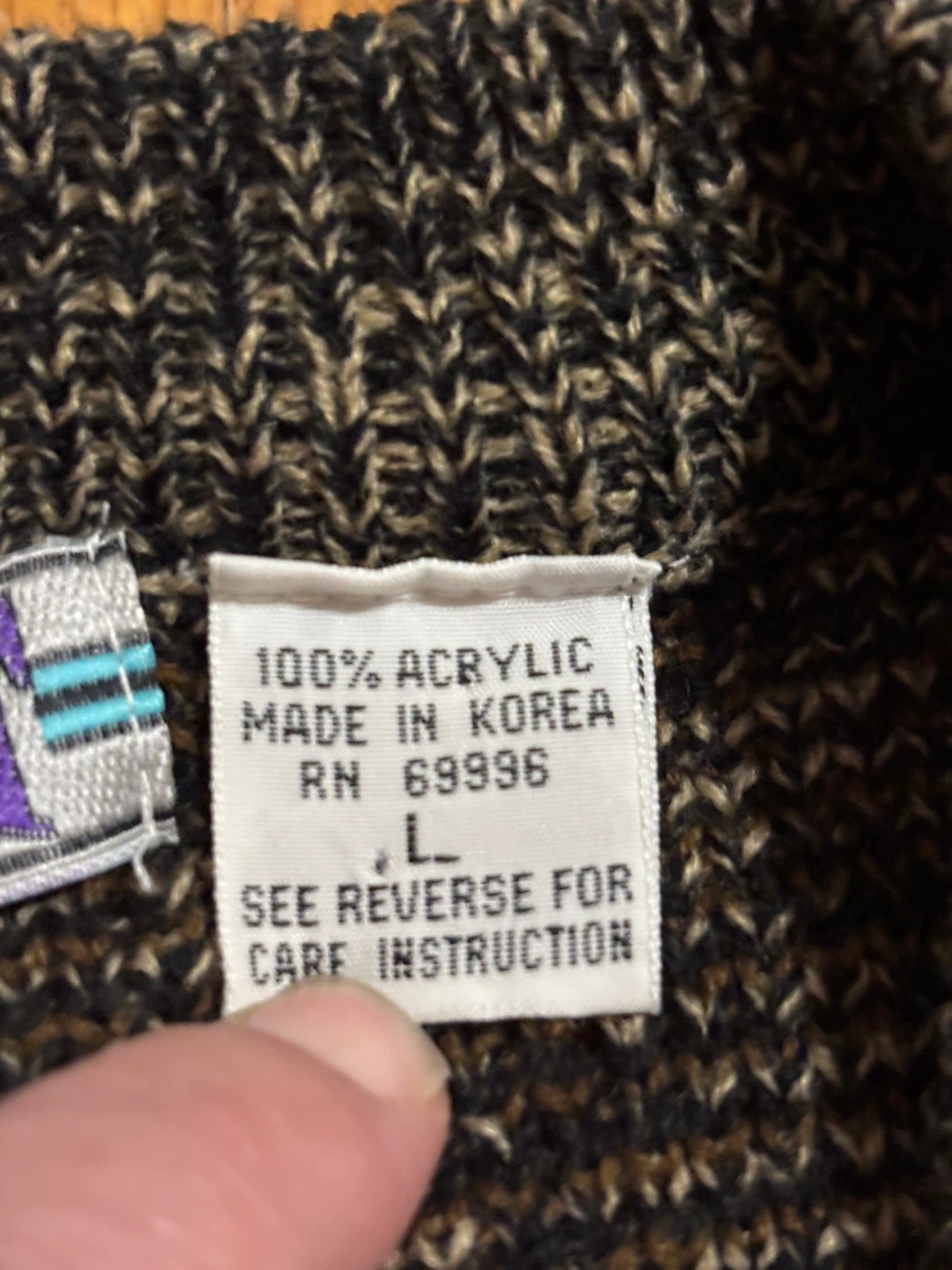 Permit Men's Size L Cardigan Sweater - photo 5