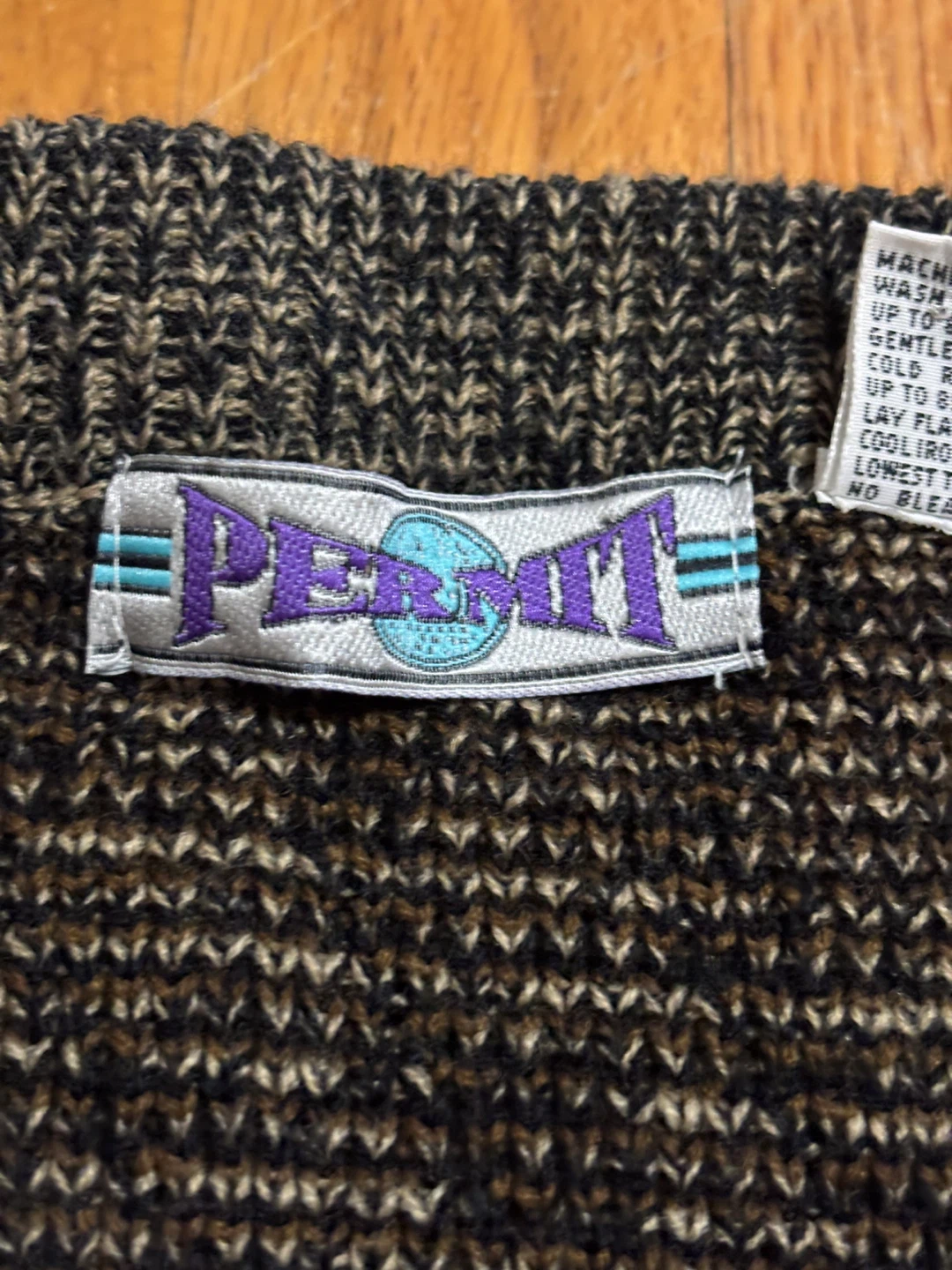 Permit Men's Size L Cardigan Sweater - photo 4