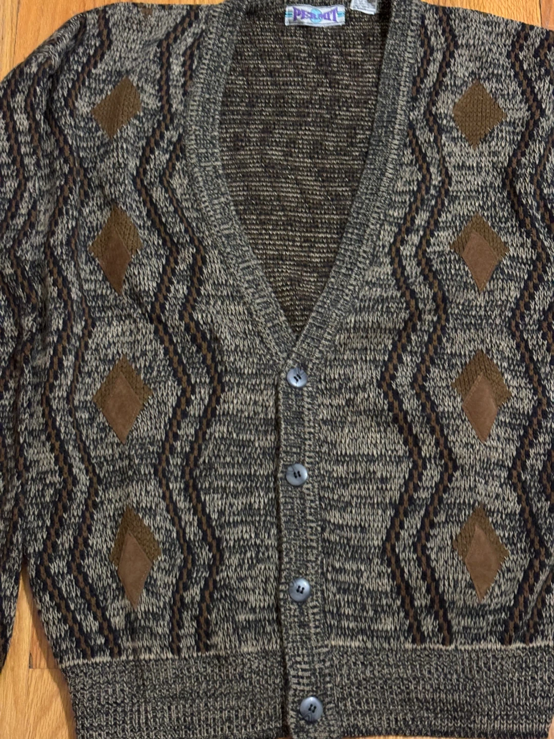 Permit Men's Size L Cardigan Sweater - photo 3