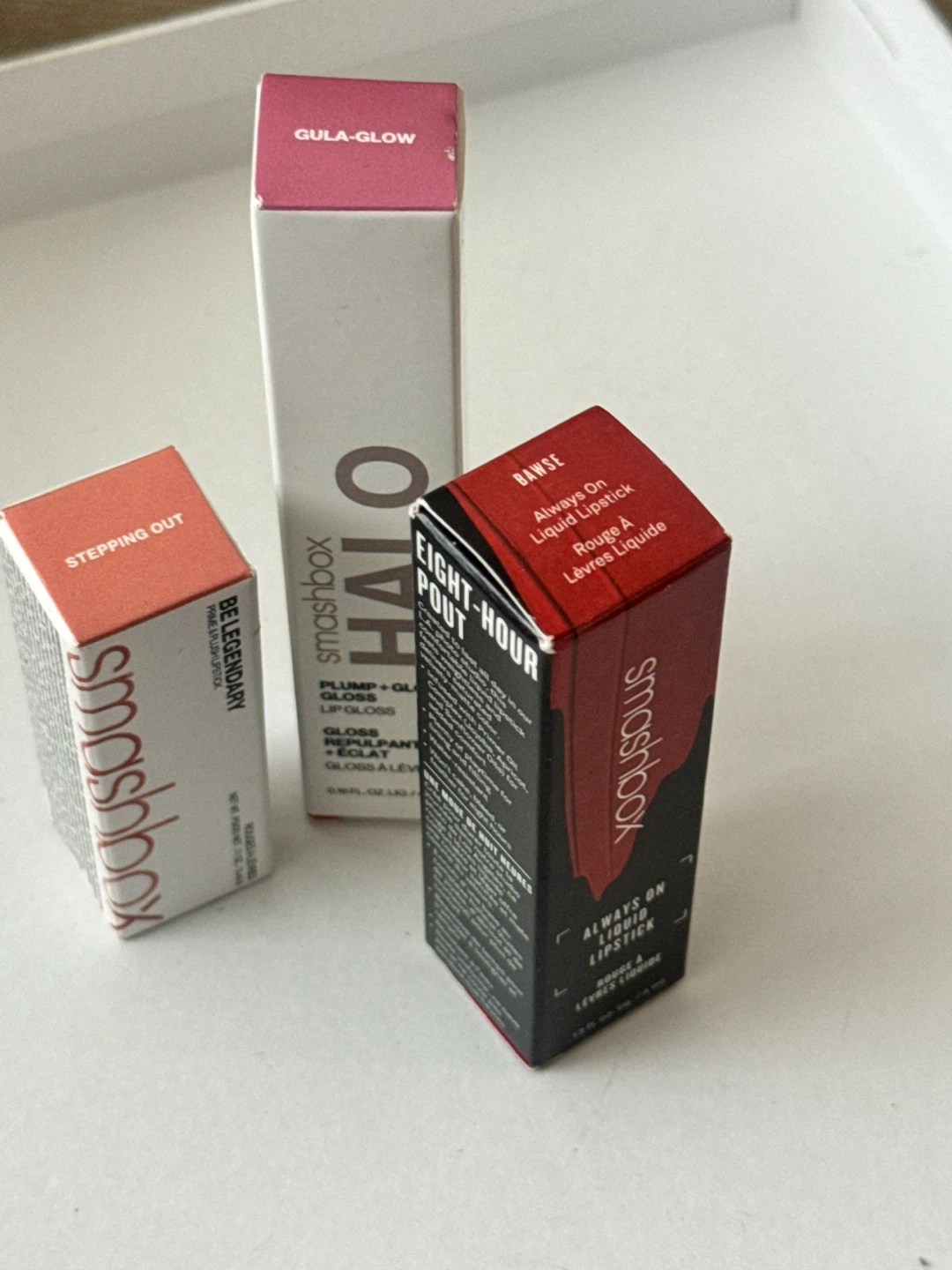 Smashbox Lipsticks: Gula-Glow, Stepping Out & Bawse