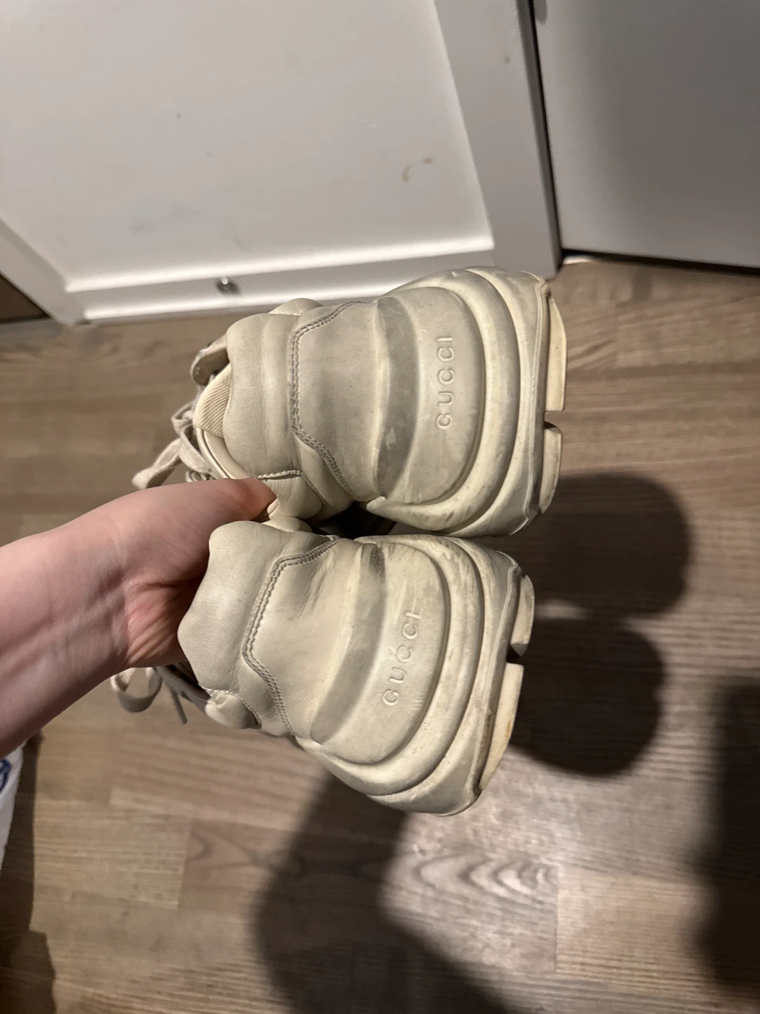 Gucci Men Ace Leather Sneakers - photo 5
